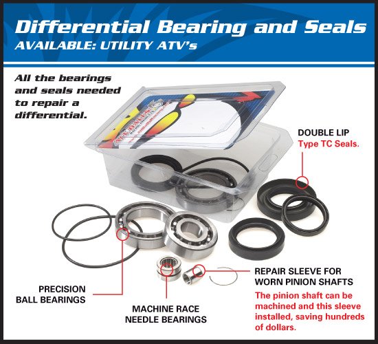 RZR 570 (2012 - 2018) transaxle bearing and seal kit | All Balls