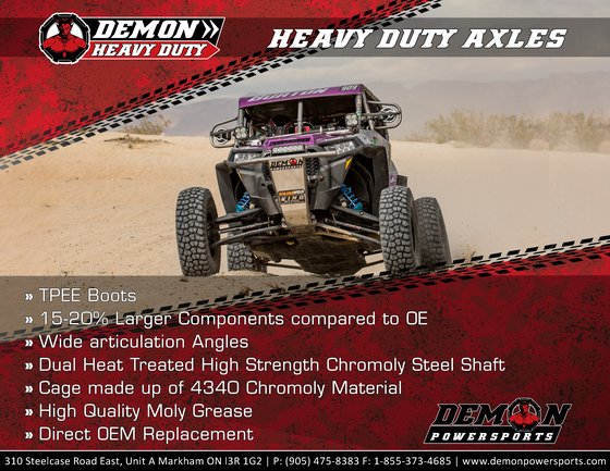 SPORTSMAN 1000 (2015 - 2017) hd complete axle kit | DEMON