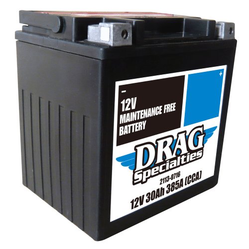 RANGER 500 (2002 - 2010) battery drag yix30l-ft and battery drag ytx30l-ft-bs | DRAG SPECIALTIES BATTERIES