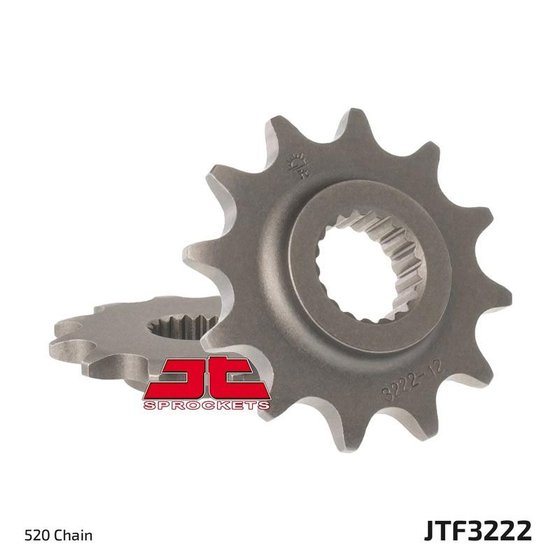 XPLORER 300 (1996 - 1999) front replacement sprocket - 11 teeth - 520 pitch - natural steel | JT Sprockets