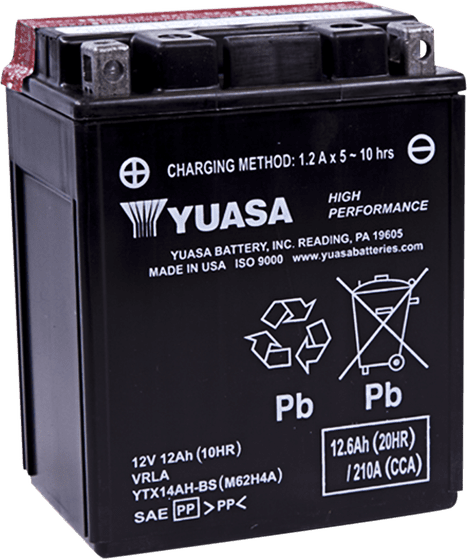 600 RMK (1998 - 2005) ytx14ah-bs 12ah agm-battery 134x89x166mm | YUASA