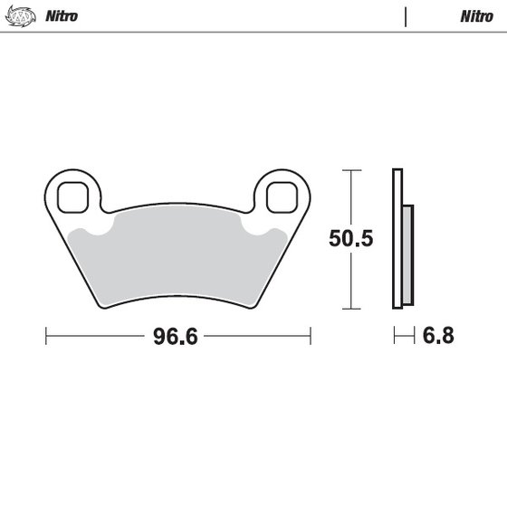 RANGER 800 CREW (2010 - 2014) moto-master brakepads polaris: ranger | MOTO-MASTER