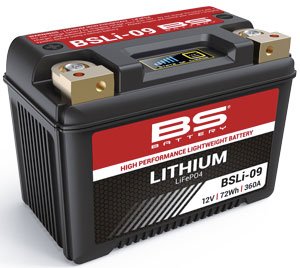 600 RUSH (2010 - 2018) lithium battery bsli09 | BS BATTERY