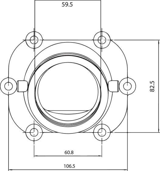 900 RMK (2005 - 2006) carb flange | KIMPEX