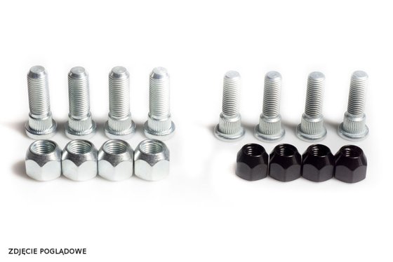 RZR 570 (2018 - 2018) wheel stud and nut kit front | All Balls