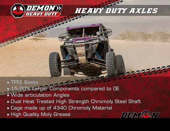 RANGER 325 (2015 - 2016) hd complete axle kit | DEMON