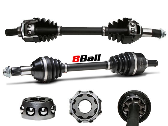 HAWKEYE 400 (2011 - 2014) 8 ball axle middle right | All Balls