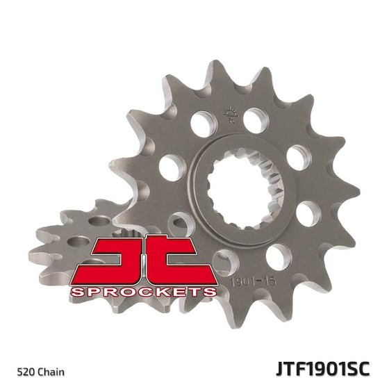 OUTLAW 450 MXR (2008 - 2010) lightweight self-cleaning front sprocket | JT Sprockets